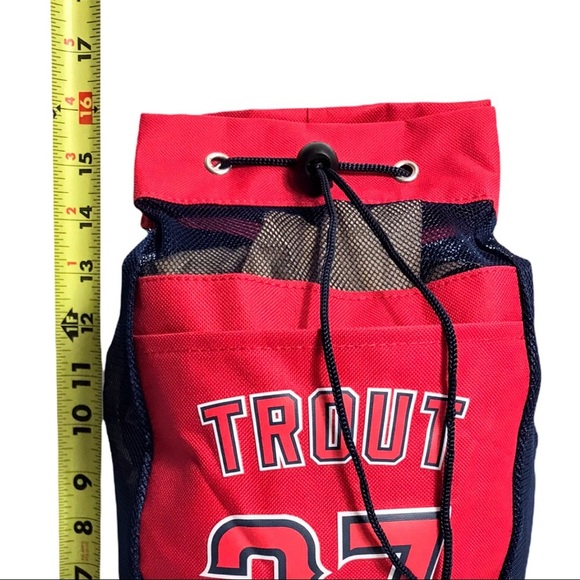 New Los Angeles Angels # 27 Mike Trout Backpack Cooler Bag - Picture 12 of 16